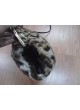 Ocelot Fur Purse Shoulder Bag Cross-Body Hand Muff Warmer Women's